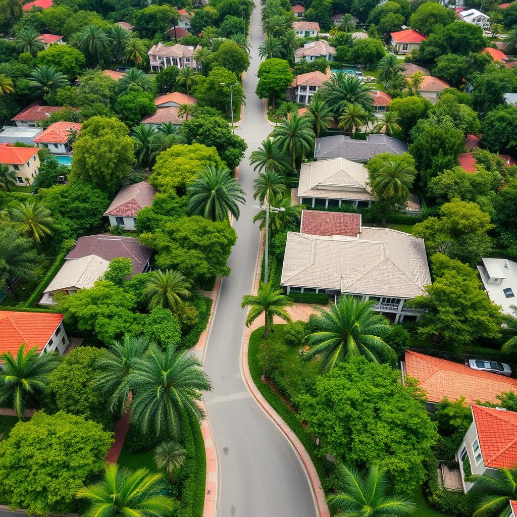 Coral Gables neighborhood in Miami